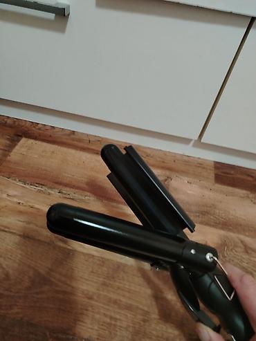Figaro za kosu: Talasasta presa za kosu – trostruki valoviti uvijač (3 barrel waver) — 7