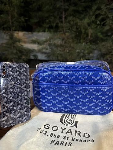 чехол на а8: Goyard набор аксессуаров: - Косметичка/несессер в фирменном принте — 2