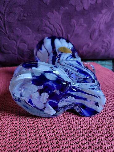 Ostali kućni dekor: Cizma,vaza nova murano,usnama duvano staklo iz 70,80ih. god — 20