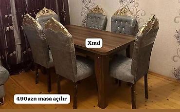 Masa və oturacaq dəstləri: Qonaq otağı üçün, Yeni, Açılan — 2