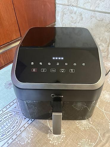 coffee maker: Аэрогриль Midea Объем чаши 8,5л Работает хорошо, чистая. Коробка — 1