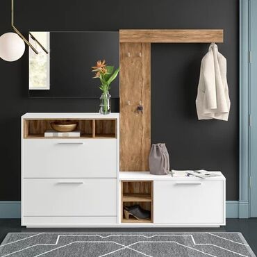 Sifarişlə dolablar: Düz dolab, Yataq otağı üçün, Paltar üçün, Açılan, Korpuslu, 2 qapılı — 10