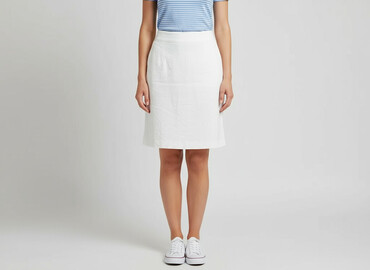 sukienki plus size opole: White, Спідниця жіноча, розмір S