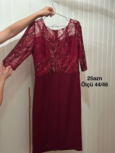 кыргызское национальное платье: Ziyafət donu, Midi, 2XL, 3XL