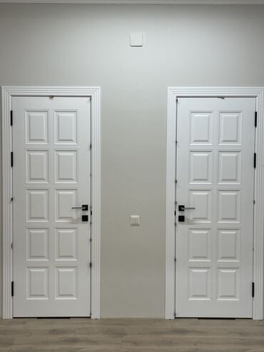 Деревянные двери на заказ: Межкомнатные двери белого цвета в классическом стиле - Полотно — 4