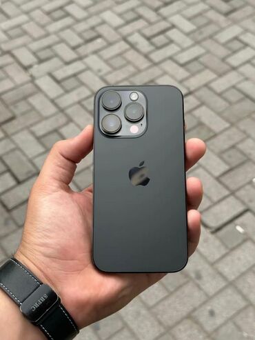 apple planset: IPhone 14 Pro, 128 GB, Qara, Face ID