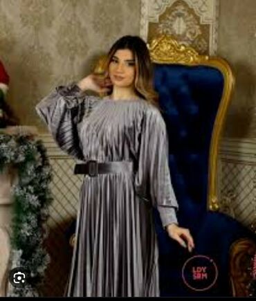 son zeng geyimleri qizlar ucun instagram: Вечернее платье, Макси, XL (EU 42)