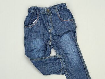 spodnie ciemny jeans: Джинси, Marks & Spencer, 1,5-2 р., 92, стан - Дуже гарний