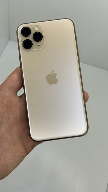 Apple iPhone: IPhone 11 Pro, Б/у, 256 ГБ, Matte Gold, 71 %