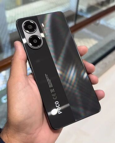 платы от сотовых телефонов: Poco X7 Pro, Колдонулган, 256 ГБ, түсү - Кара, 1 SIM, 2 SIM