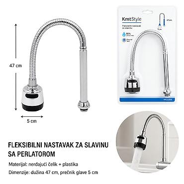 Naslov: KMT Crni za alat univerzalni zglob crevo za vodu 9369317-A