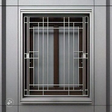 Barmaqlıqlar: Dəmir döymə pəncərə barmaqlıqları – dekorativ və təhlükəsiz həll - — 47