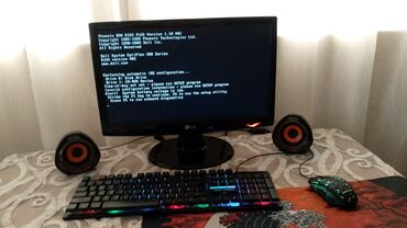 Masaüstü kompüterlər və iş stansiyaları: LG monitoru, klaviatura, siçan və dinamiklərdən ibarət kompüter dəsti lalafo.az -da Masaüstü kompüterlər və iş stansiyaları: LG monitoru, klaviatura, siçan və dinamiklərdən ibarət kompüter dəsti
