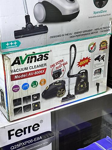 Тиричилик техникасы: Пылесос AVinas AV-8006X - Мощность: до 4800 Вт (MAX) - Тип: пылесос с — 1