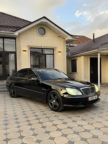 sl 55: Mercedes-Benz S-class AMG: 2003 г., 3.7 л, Автомат, Бензин, Седан — 2