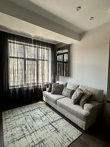Продажа квартир: 1 комната, 50 м², Асанбай мкр Элитка, 5 этаж, Дизайнерский ремонт — 3