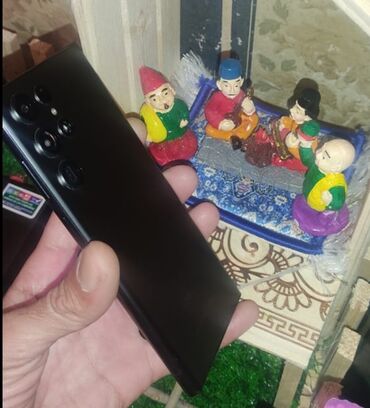 Poco: Samsung Galaxy S22 Ultra, 256 GB, rəng - Qara, İki sim kartlı