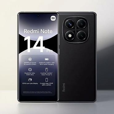 Уюлдук телефондор жана аксессуарлар: Redmi, Redmi Note 14 Pro, Колдонулган, 256 ГБ, түсү - Кара, 2 SIM — 3