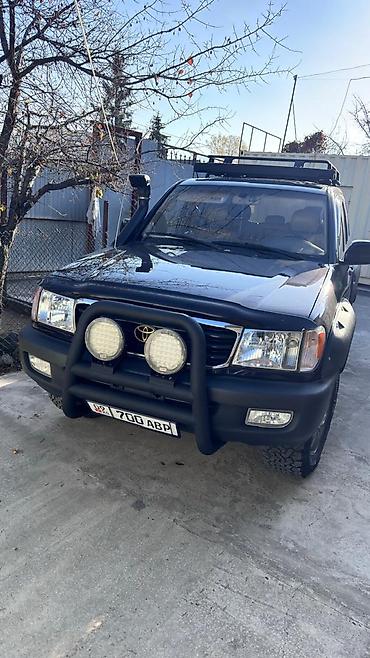 Унаа: Toyota Land Cruiser: 2001 г., 4.7 л, Автомат, Бензин, Жол тандабас — 7