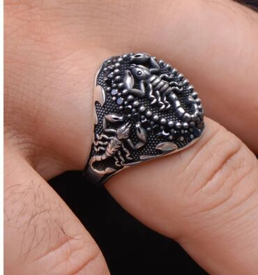 Üzüklər: Üzük, Versace, Gümüş, 4.01-5.00 Karat — 21