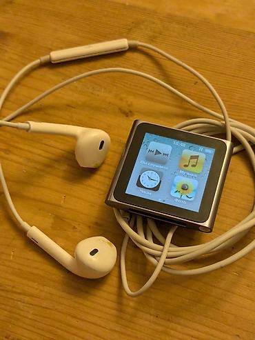 Apple iPod nano (6‑го поколения), компактный плеер с сенсорным at lalafo.kg Apple iPod nano (6‑го поколения), компактный плеер с сенсорным