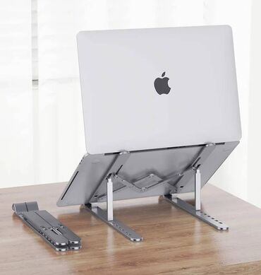 Колонки для ПК и ноутбуков: 💻 ORICO Laptop Stand ORICO-PFB-A21-SV-BP (11-17") – Foldable Aluminium