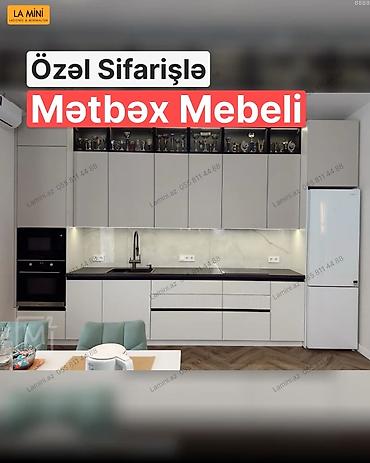 Sifarişlə mətbəx dəsti, Sadə laminat