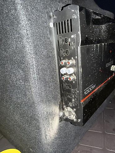 massive dinamik: Avtomobil üçün səs sistemi komplekti - Subwoofer: Kenwood bas dinamik — 5