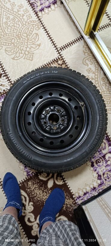 Disk təkərlər: İşlənmiş Disk təkər Nissan 205 / 55 / R 16, 5 Boltlu