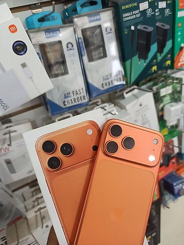 продаю фотоаппарат: IPhone 17 Pro Max, Б/у, 512 ГБ, Оранжевый, Кабель, 96 % — 3