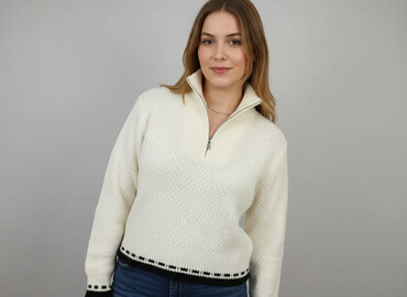 tu sweter: Sweter damski, rozmiar M
