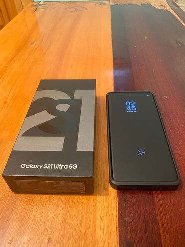 Samsung: Samsung Galaxy S21 Ultra, 256 GB, rəng - Qara, Simsiz şarj — 3