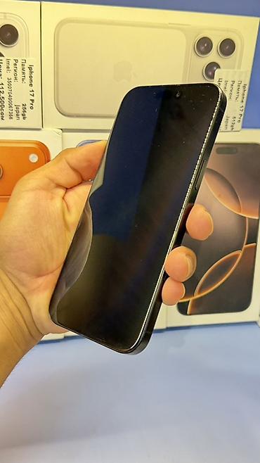 iphone air бишкек: IPhone 16 Pro Max, 256 ГБ, цвет тёмный/серый. На корпусе — фирменный — 7