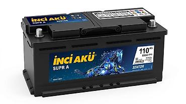 Inci Akü, 110 ah, Orijinal, Türkiyə, Yeni