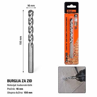 KMT Građevinski burgija 2385712 Opis: - Građevinska burgija za zid na lalafo.rs KMT Građevinski burgija 2385712 Opis: - Građevinska burgija za zid