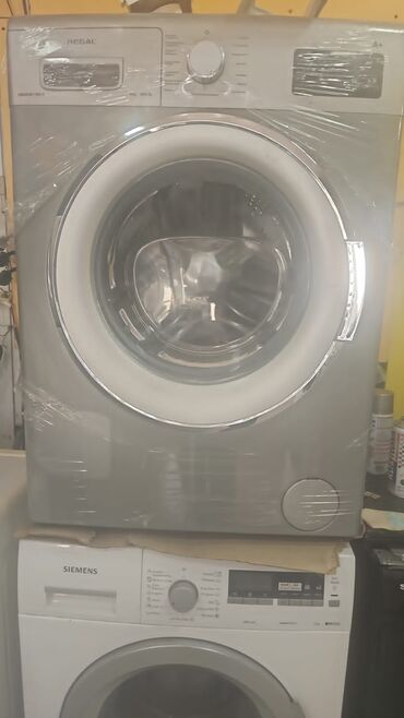 siemens cf62: REGAL önyükləməli paltaryuyan maşın - Rəng: gümüşü (inox effektli