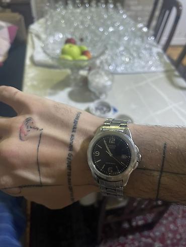 Casio MTP-1215 kişi qolu saatı( original) - Klassik analoq göstərici