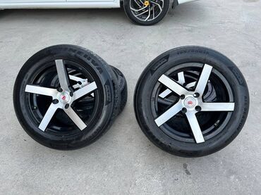 шевроле ласетти: Дөңгөлөктөр монтажда 195 / 55 / R 15, All-season, Колдонулган, Жуп, Жеңил унаалар, Куйма, тешиктери - 4