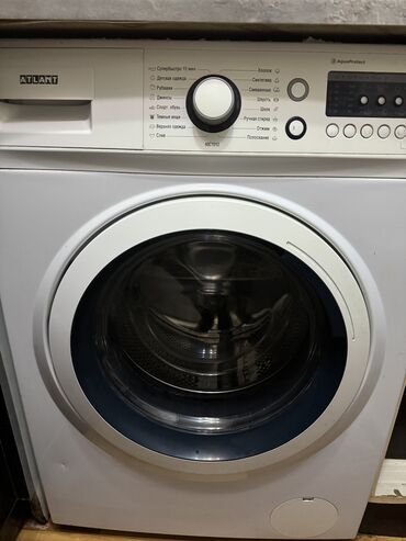 автомат машина стиральный: Стиральная машина Atlant, Б/у, Автомат, До 6 кг, Полноразмерная
