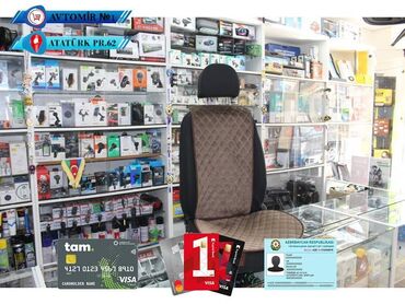 Oturacaq örtükləri: Oturacaq üçün cexol ( örtük, çexol ) istənilən avtomobilə var. Qiymət — 29