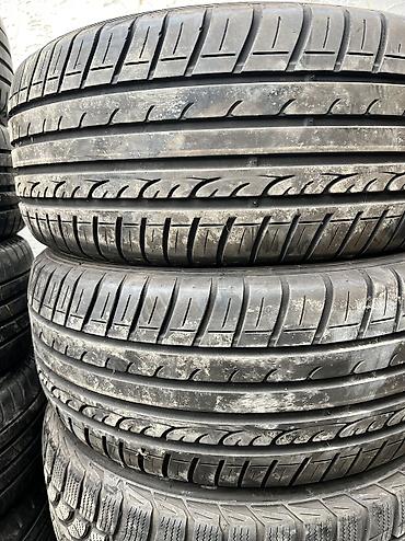 ат шины: Шины 225 / 55 / R 16, Лето, Б/у, Пара, Германия, Dunlop — 1