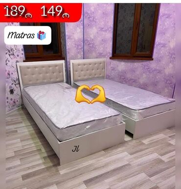masazirda evler: Односпальная кровать