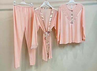 Пижамы: Пижама Бишкек Сатиновая красота всех видов модели: •Длинный рукав со — 40