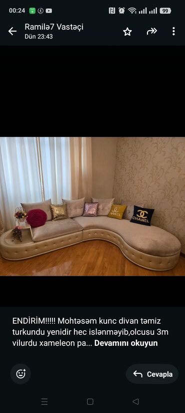 Divanlar: Künc divan