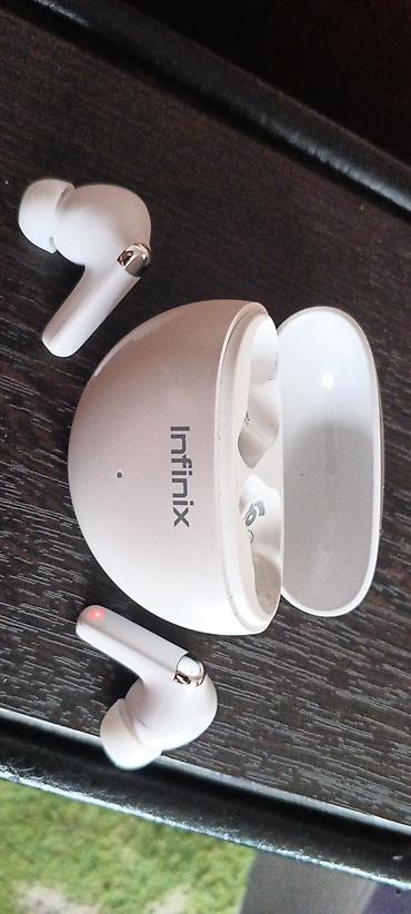 bultuz kalonka: Infinix simsiz qulaqlıq (TWS) – şar formalı şarj qabı ilə - Brend — 4