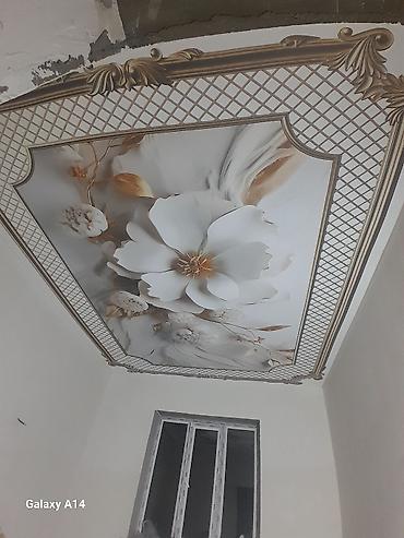 Натяжной потолок: Натяжной потолок 3D потолки Монтаж — 11