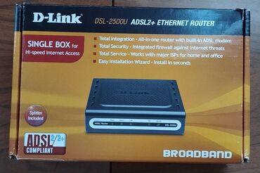 router modem: D-Link Enthernet Router Təsvirlərdən Göründüyü Kimi Heç İşlədilməyib