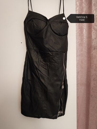 ekskluzivne haljine: S (EU 36), color - Black, Cocktail, With the straps