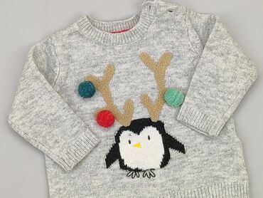 różowy sweterek dla dziewczynki: Sweater, Marks & Spencer, 3-6 months, condition - Good