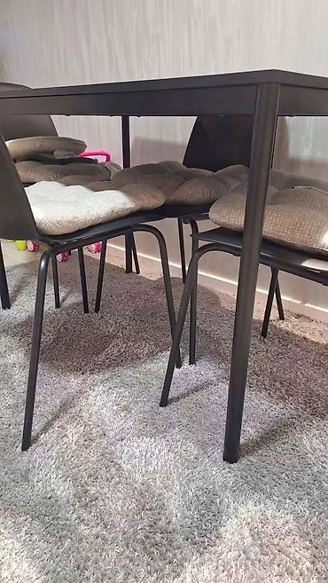 komoda polovna: IKEA sett za trpezariju – sto sa 4 stolice Kupljeno prošle godine, kao — 2